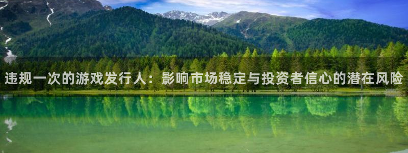 im电竞技术有限公司官网：违规一次的游戏发行人：影响市场稳定与投资者信心的潜在风险